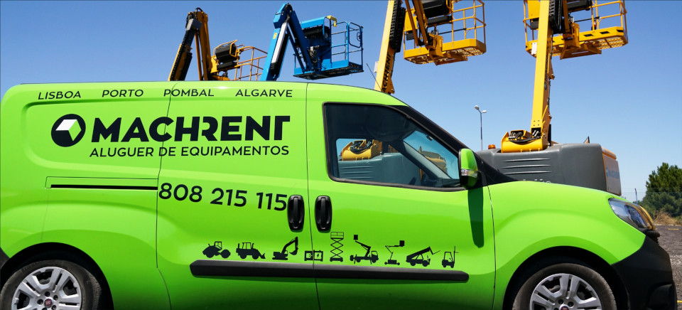 Carrinha da Machrent.